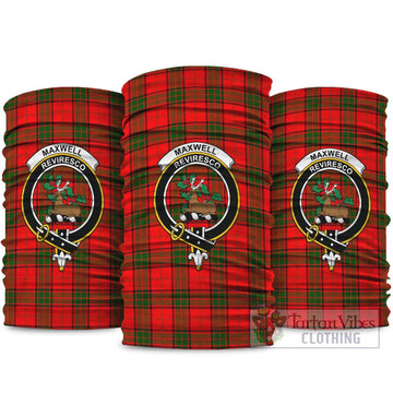 Maxwell Modern Tartan Neck Gaiters, Tartan Bandanas, Tartan Head Band with Family Crest