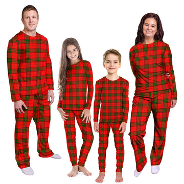 Maxwell Modern Tartan Pajamas Family Set