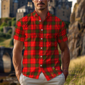 Maxwell Modern Tartan Cotton Hawaiian Shirt