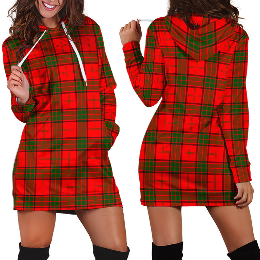 Maxwell Modern Tartan Hoodie Dress - Tartan Vibes Clothing