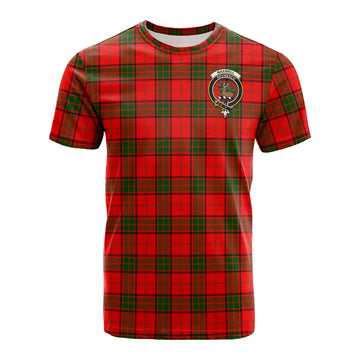 Maxwell Modern Tartan T-Shirt with Family Crest