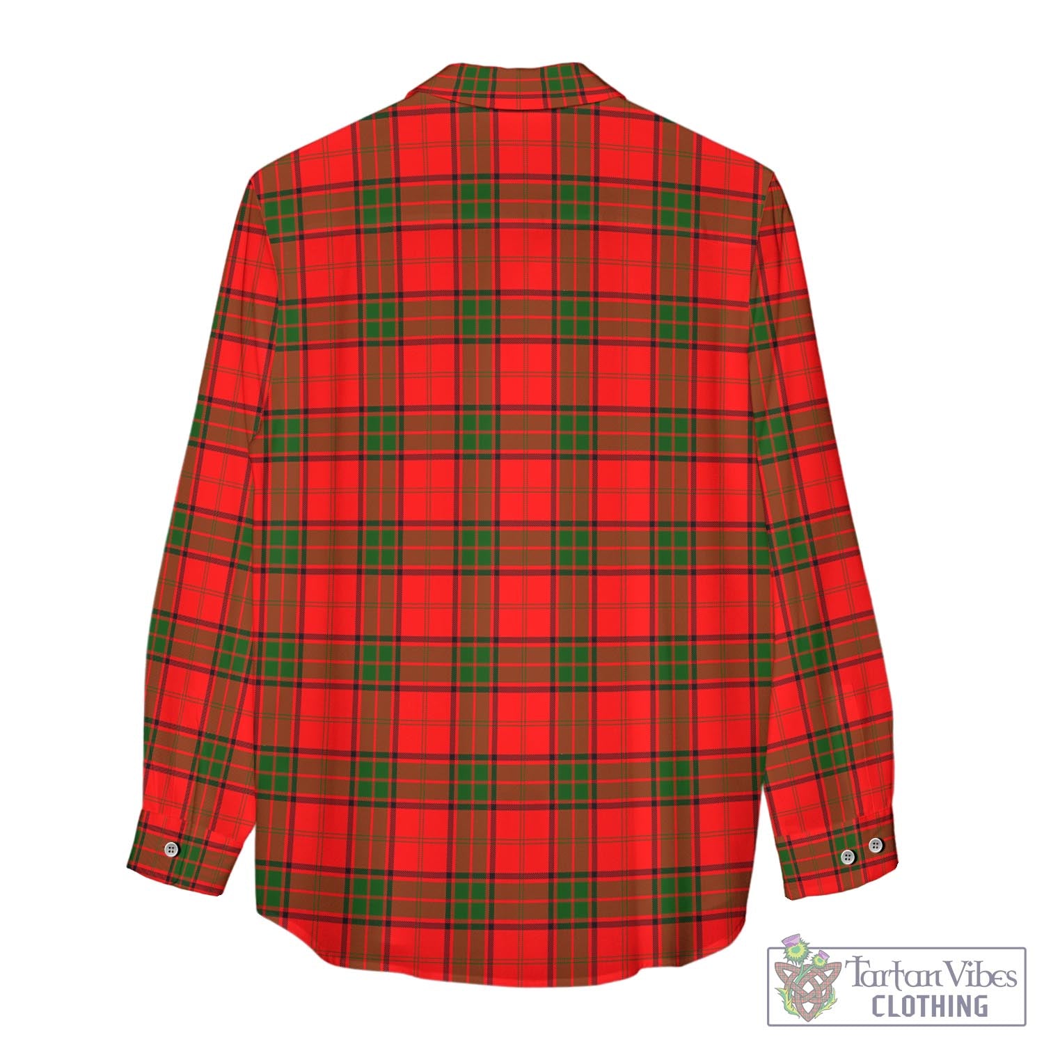 Tartan Vibes Clothing Maxwell Modern Tartan Womens Casual Shirt with Family Crest