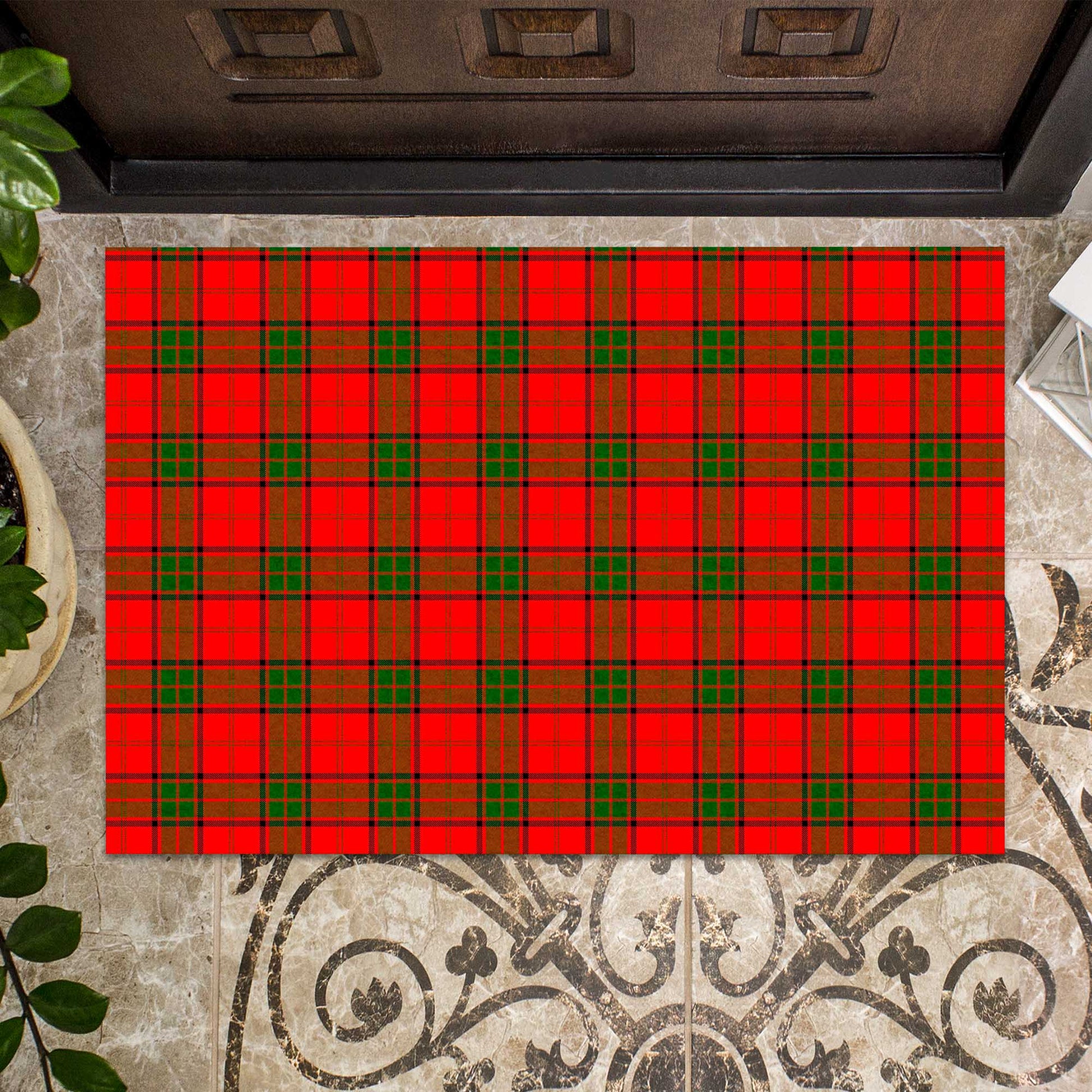 Maxwell Modern Tartan Door Mat - Tartanvibesclothing