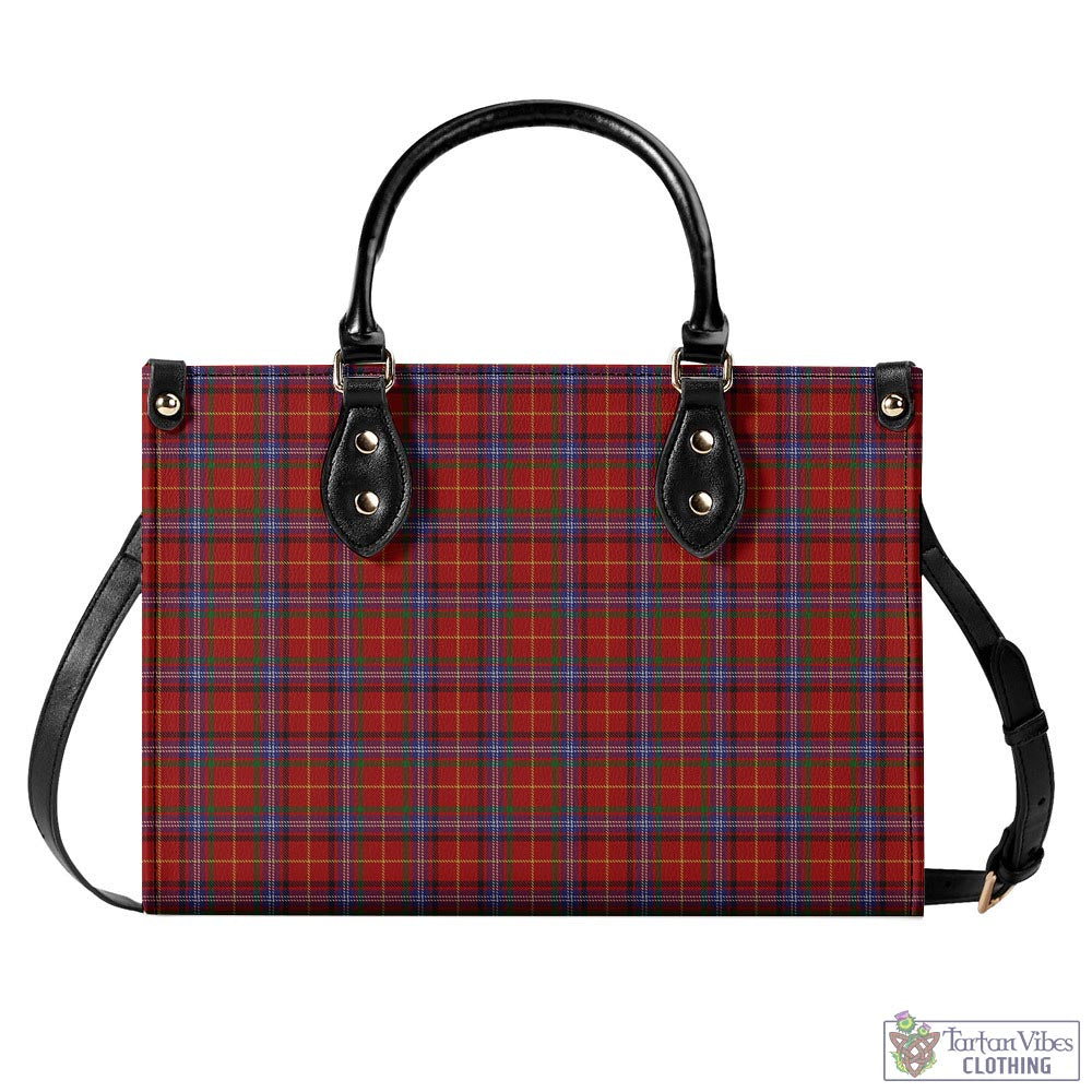 Maynard Tartan Luxury Leather Handbags L - Tartan Vibes Clothing
