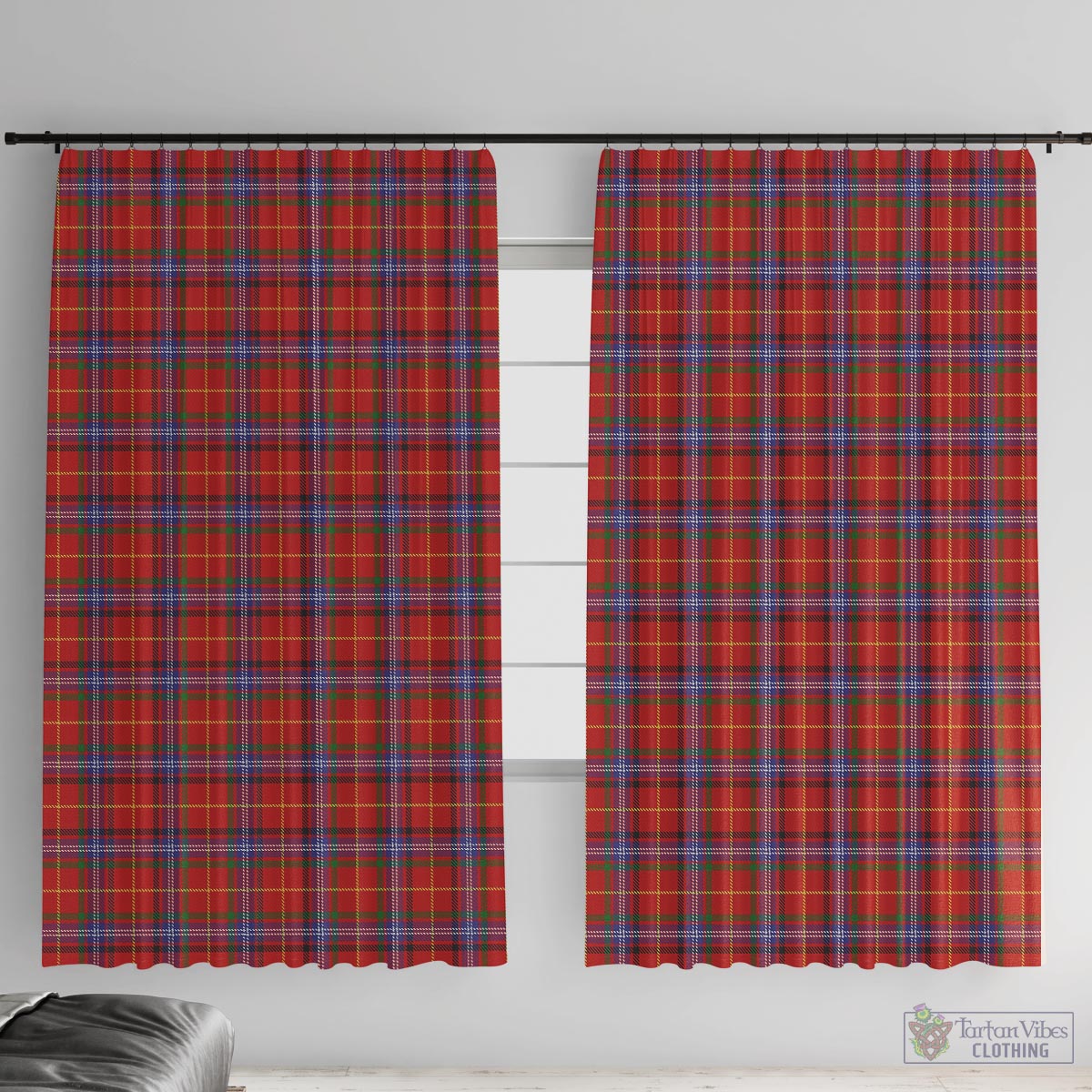 Maynard Tartan Window Curtain