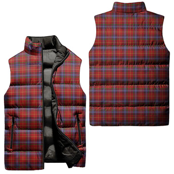 Maynard Tartan Sleeveless Puffer Jacket