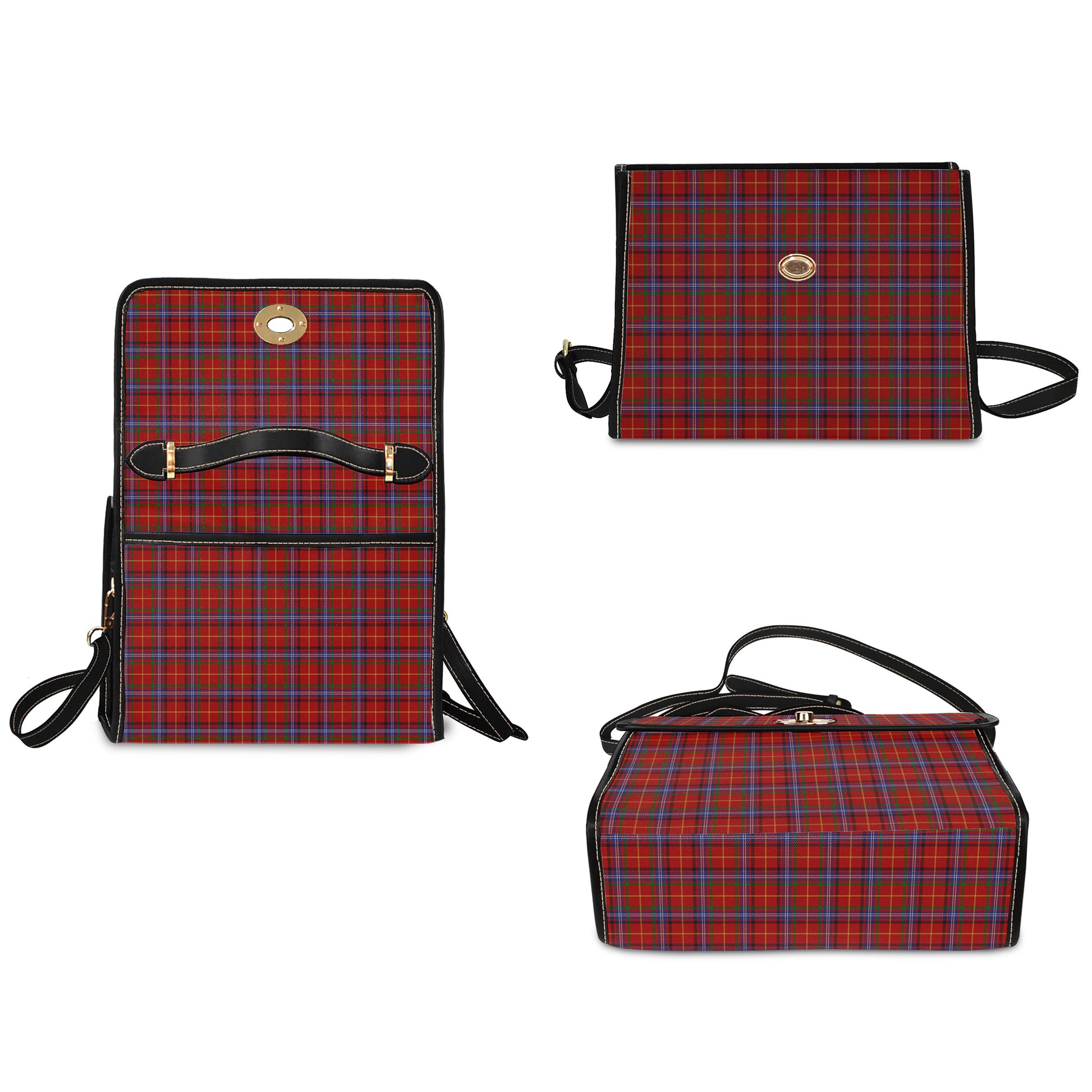 maynard-tartan-leather-strap-waterproof-canvas-bag