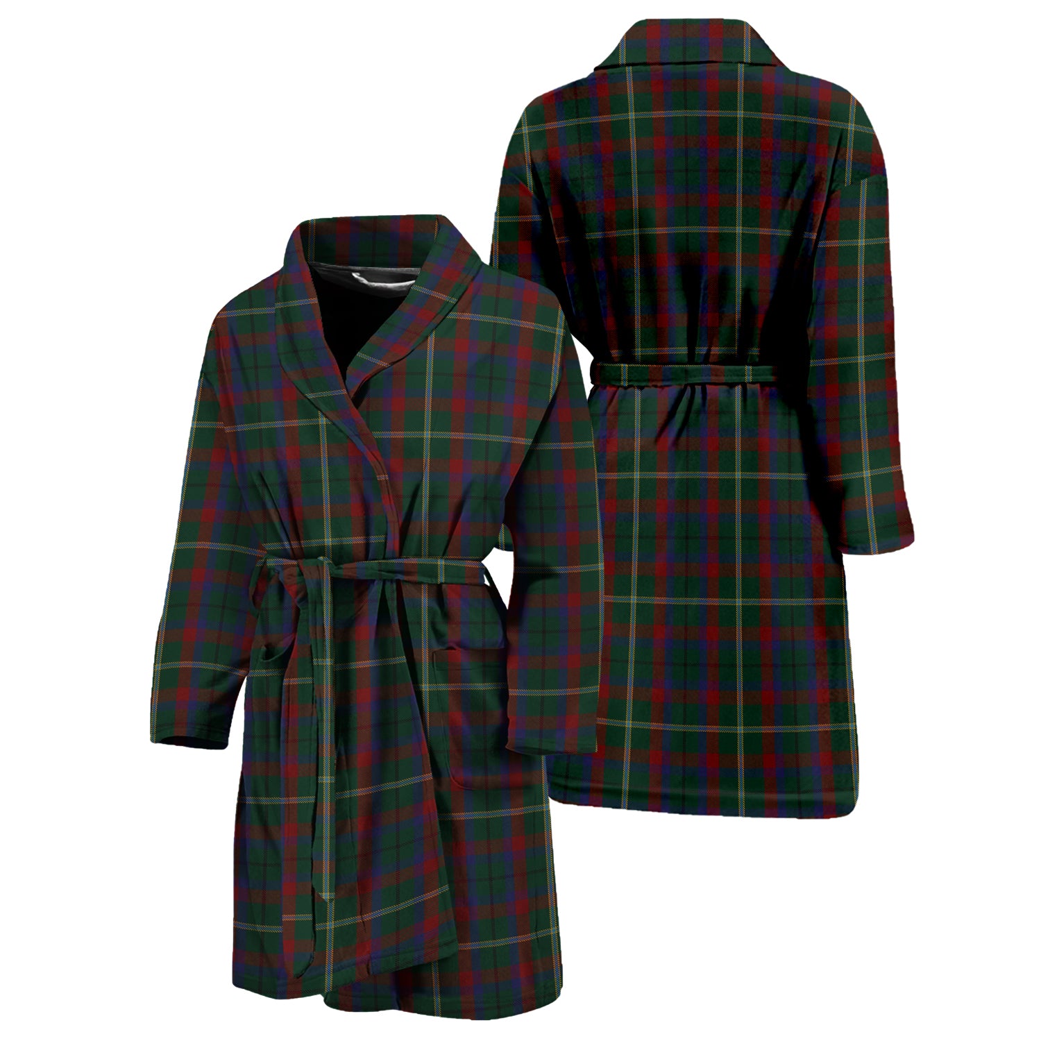 Mayo County Ireland Tartan Bathrobe Unisex M - Tartan Vibes Clothing