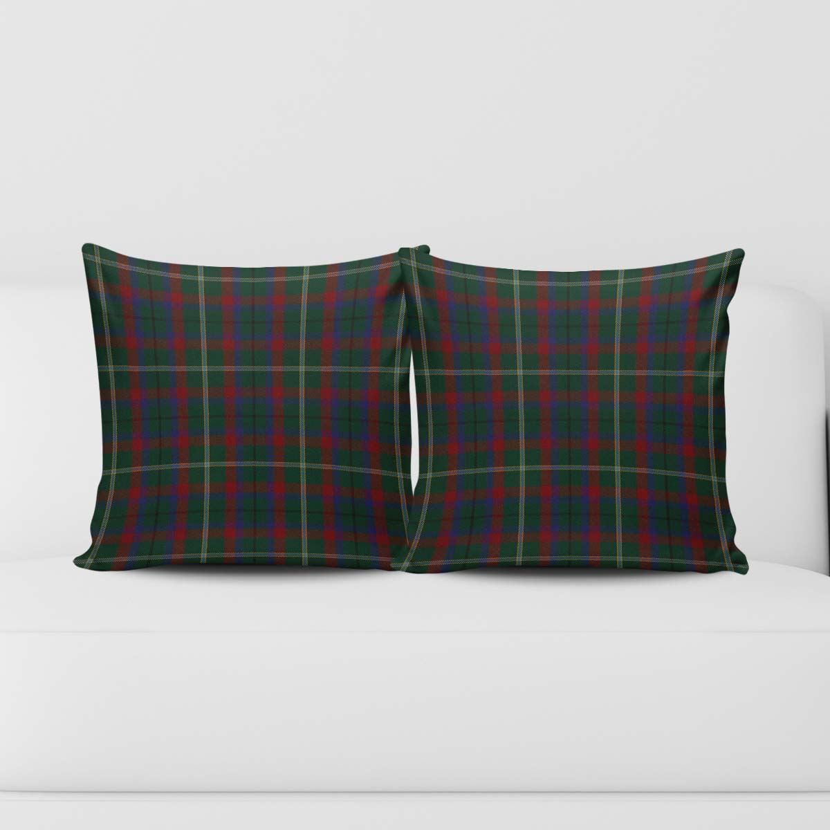 Mayo County Ireland Tartan Pillow Cover Square Pillow Cover - Tartanvibesclothing