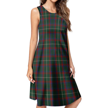 Mayo County Ireland Tartan Womens Casual Dresses