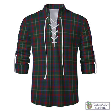 Mayo County Ireland Tartan Men's Scottish Traditional Jacobite Ghillie Kilt Shirt