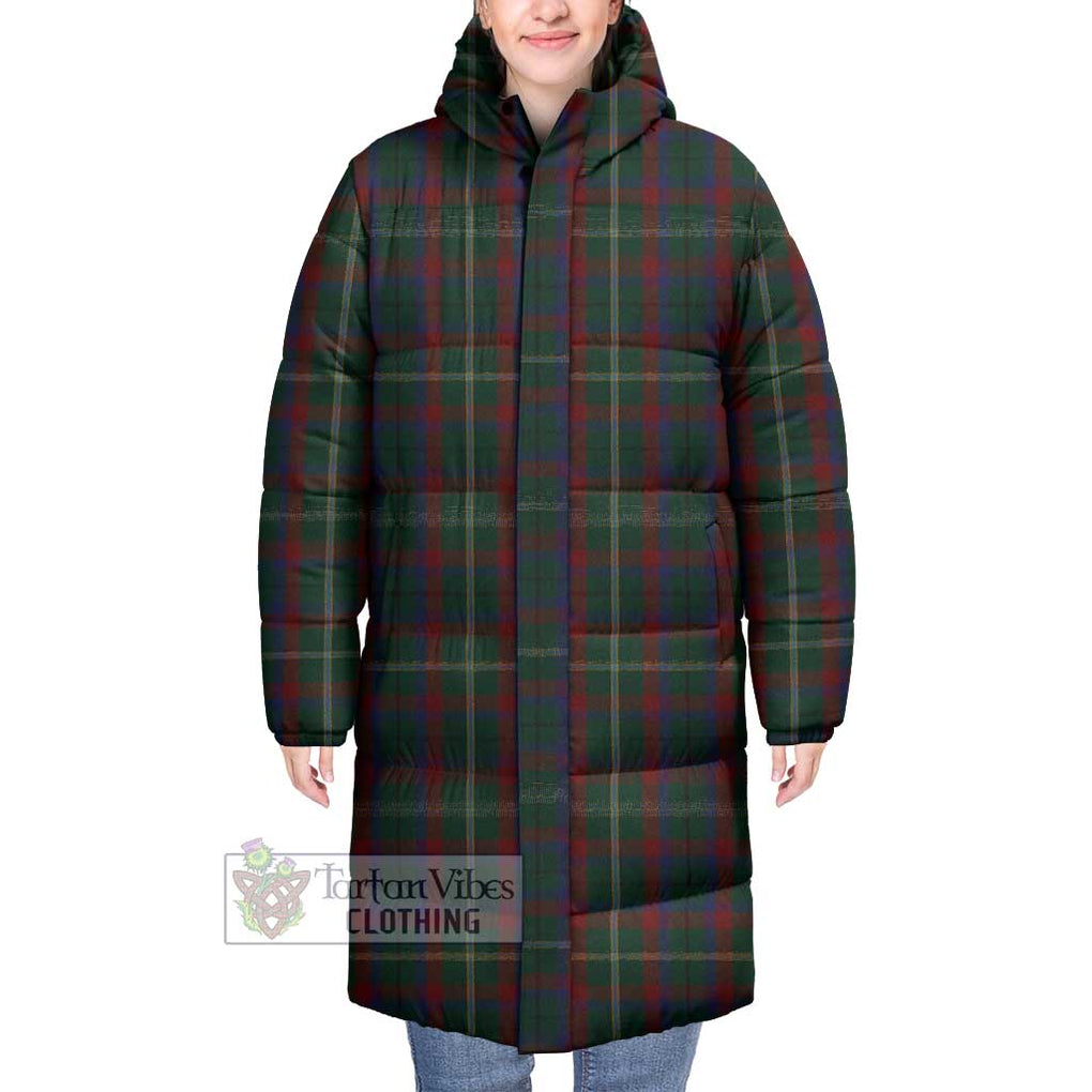 Tartan Vibes Clothing Mayo County Ireland Tartan Long Down Jacket