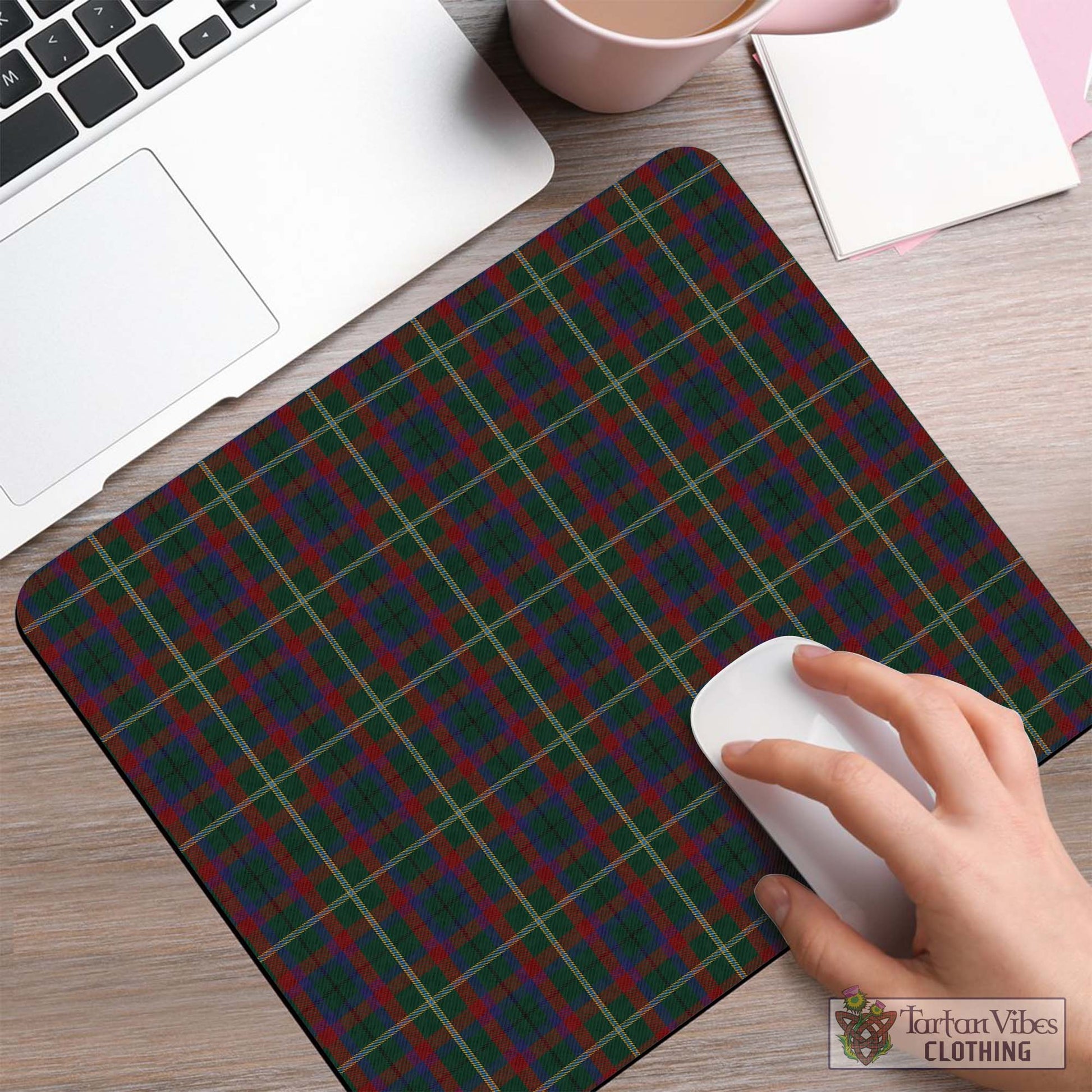 Tartan Vibes Clothing Mayo County Ireland Tartan Mouse Pad