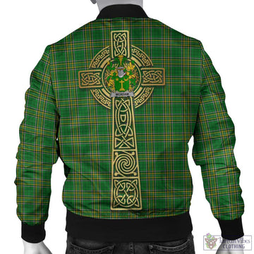 McAdam Irish Clan Tartan Bomber Jacket with Coat of Arms Celtic Tree of Life - Tartan Vibes Clothing
