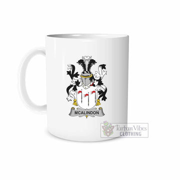 McAlindon Irish Clan Coat of Arms Ceramic Mug