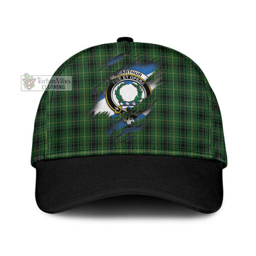 McArthur Tartan Classic Cap with Family Crest In Me Style