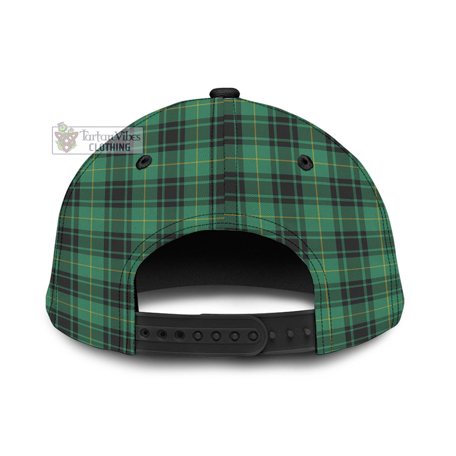 Tartan Vibes Clothing McArthur Ancient Tartan Classic Cap with Family Crest In Me Style