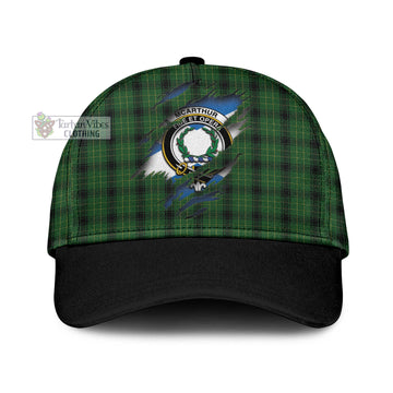 McArthur Highland Tartan Classic Cap with Family Crest In Me Style