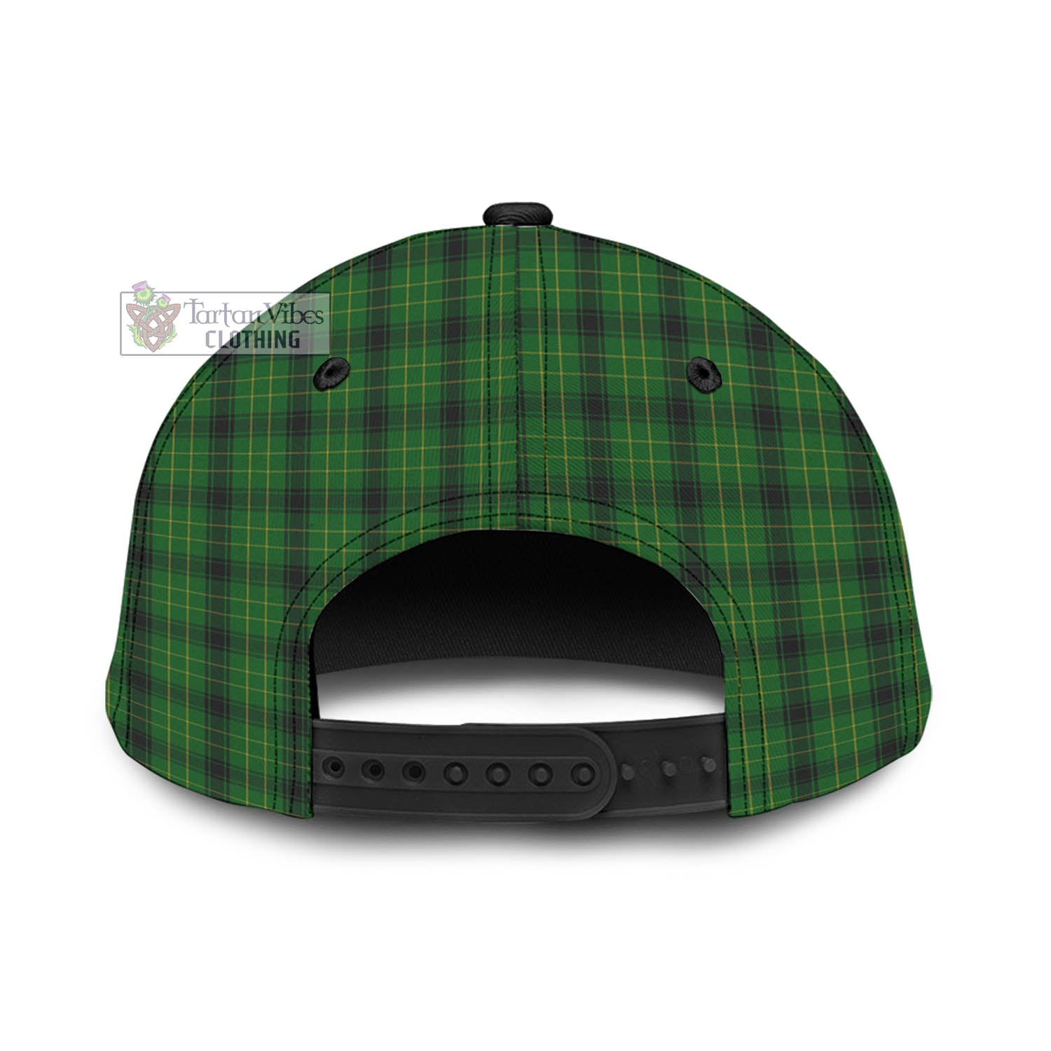 Tartan Vibes Clothing McArthur Highland Tartan Classic Cap with Family Crest In Me Style