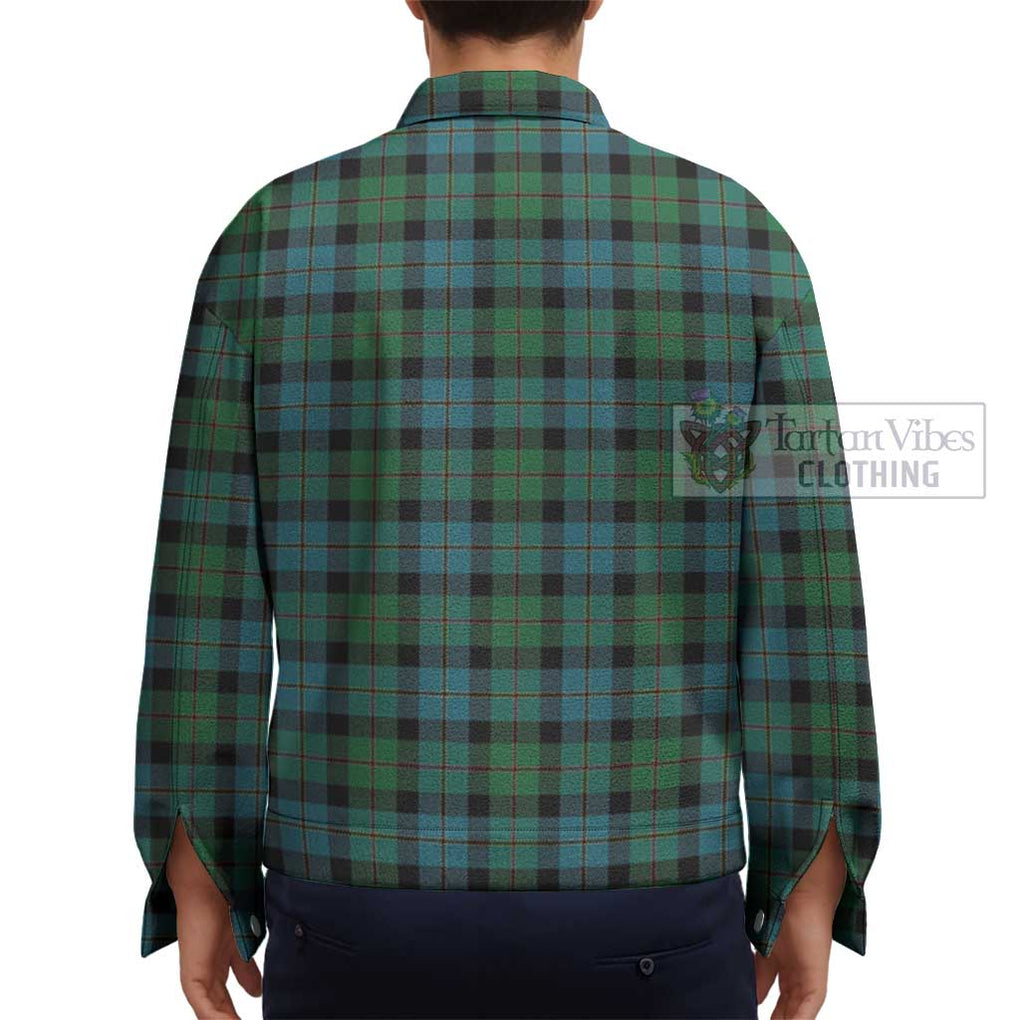 McAskill Ancient Tartan Unisex Lapel Cotton Jacket - Tartan Vibes Clothing