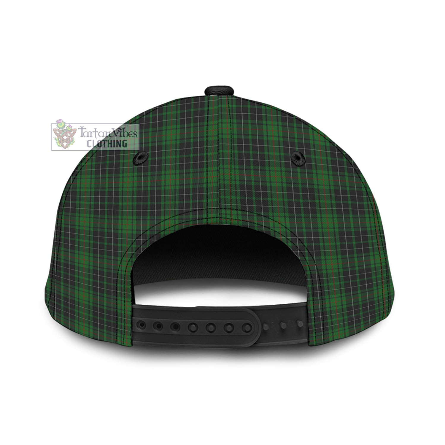 Tartan Vibes Clothing McAulay Hunting Tartan Classic Cap with Family Crest In Me Style