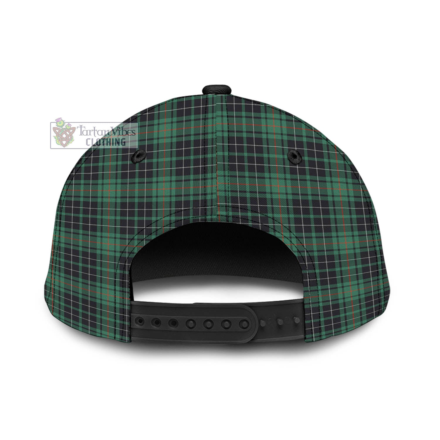 Tartan Vibes Clothing McAulay Hunting Ancient Tartan Classic Cap with Family Crest In Me Style