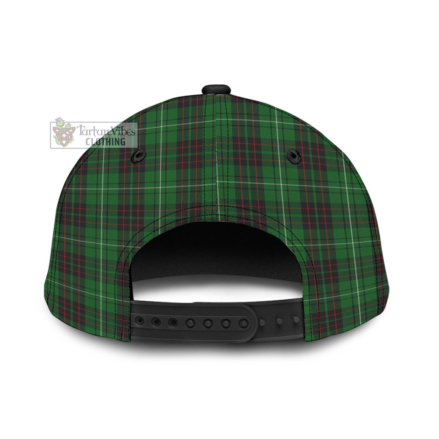 Tartan Vibes Clothing McAulay of Lewis Tartan Classic Cap with Family Crest In Me Style