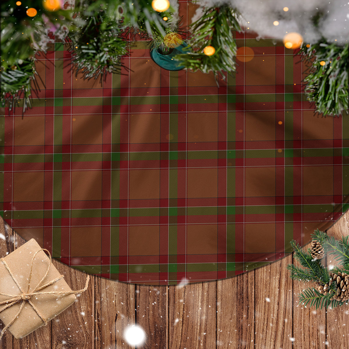 McBrayer Tartan Christmas Tree Skirt - Tartan Vibes Clothing