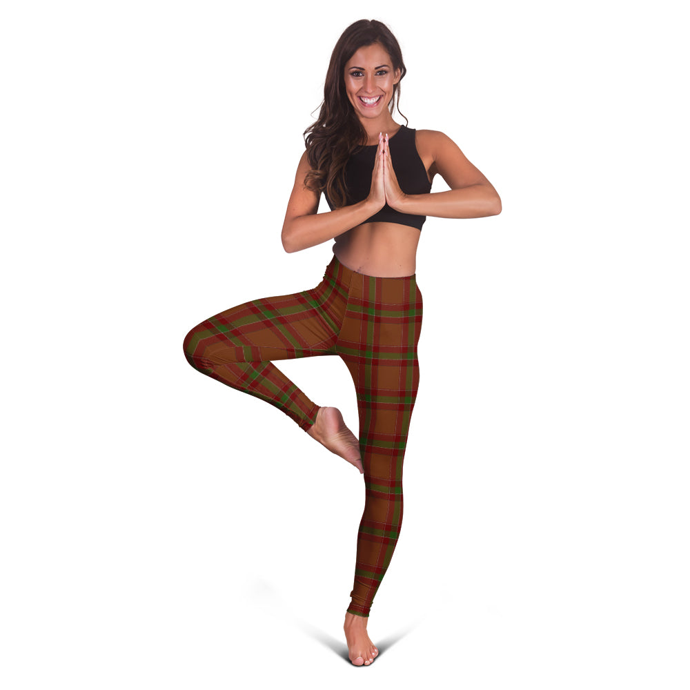 McBrayer Tartan Womens Leggings - Tartan Vibes Clothing
