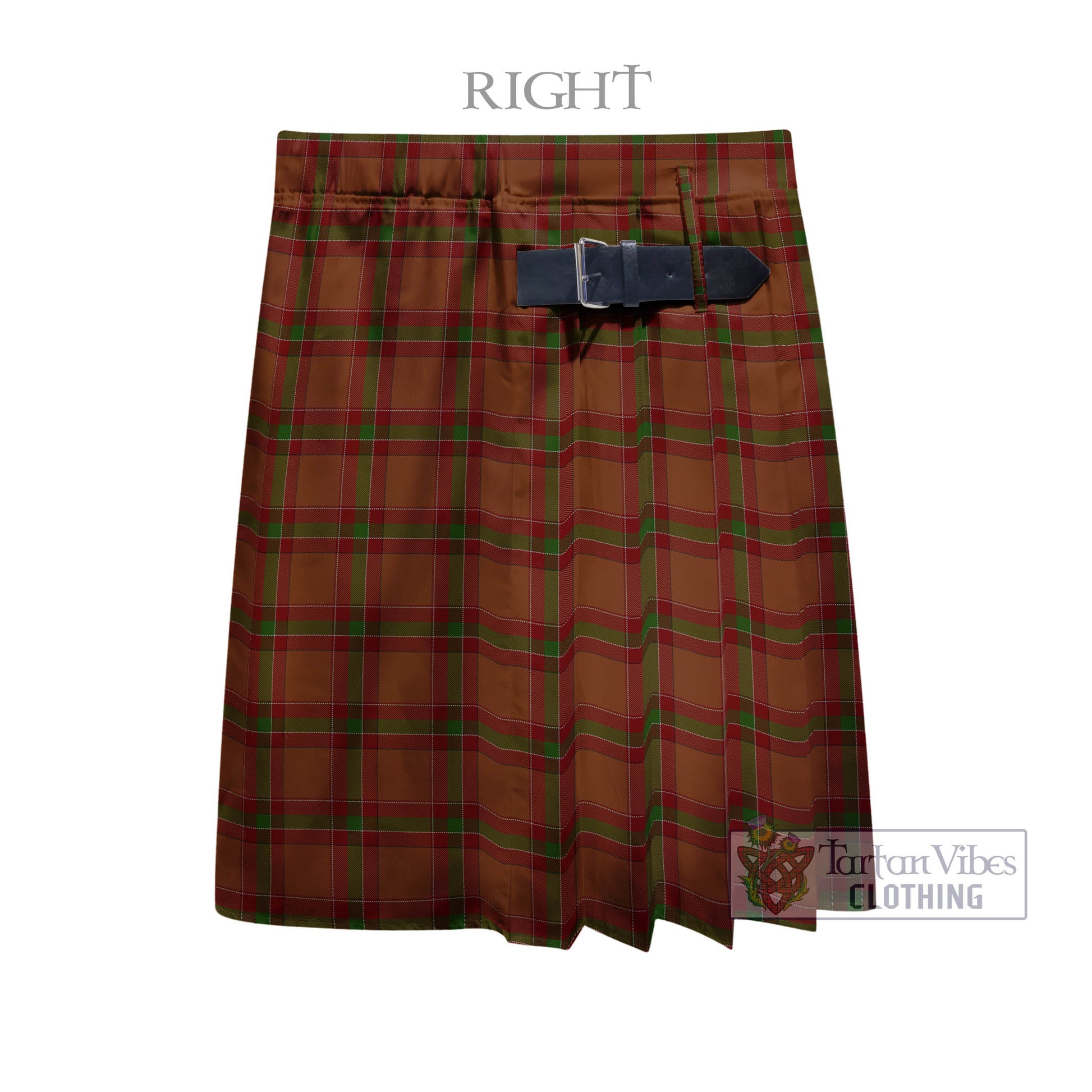 Tartan Vibes Clothing McBrayer Tartan Men's Pleated Skirt - Fashion Casual Retro Scottish Style