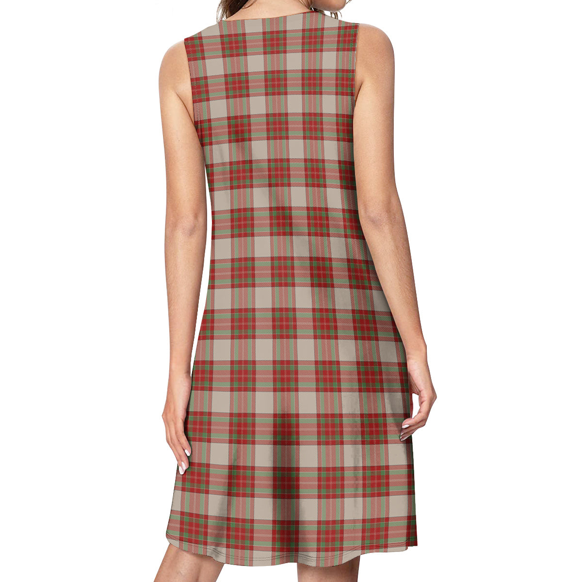 McBrayer Dress Tartan Womens Casual Dresses - Tartanvibesclothing