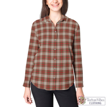 McBrayer Dress Tartan Women's Casual Shirt