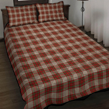 McBrayer Dress Tartan Quilt Bed Set