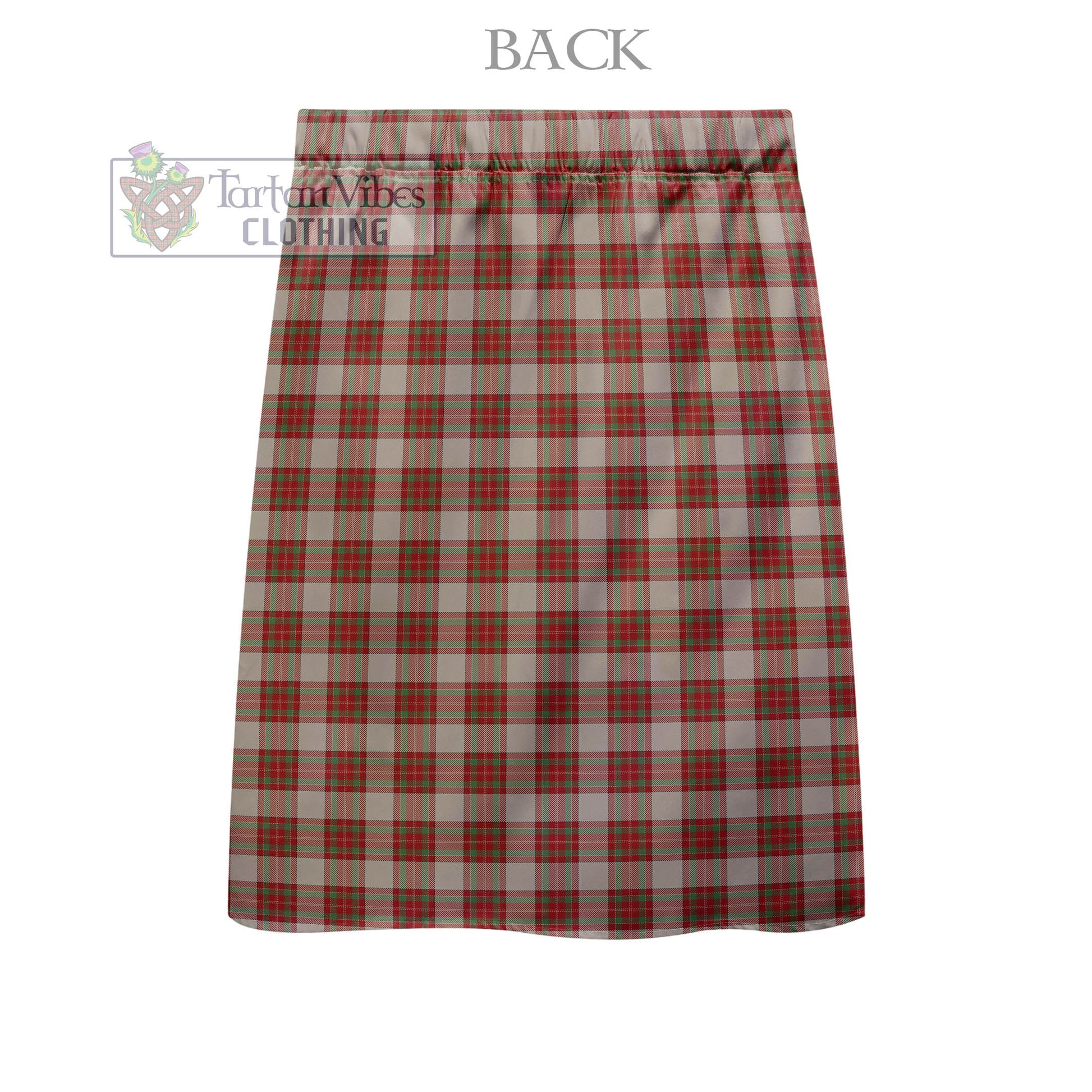 Tartan Vibes Clothing McBrayer Dress Tartan Men's Pleated Skirt - Fashion Casual Retro Scottish Style