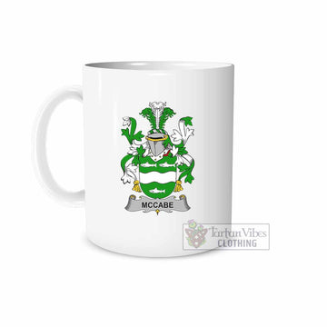 McCabe Irish Clan Coat of Arms Ceramic Mug