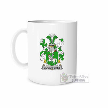 McCafferey Irish Clan Coat of Arms Ceramic Mug