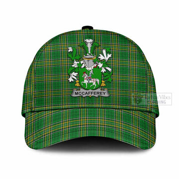 McCafferey Irish Clan Tartan Classic Cap with Coat of Arms