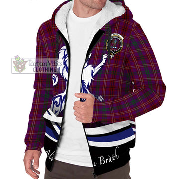 McCall (Caithness) Tartan Sherpa Hoodie with Alba Gu Brath Regal Lion Emblem