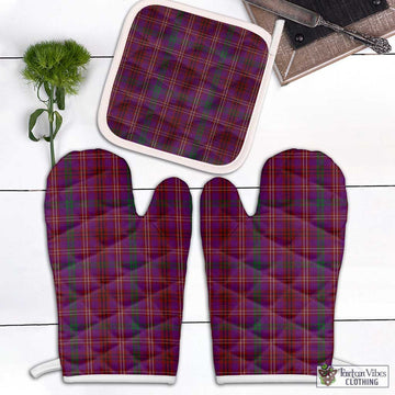 McCall (Caithness) Tartan Combo Oven Mitt & Pot-Holder White - Tartan Vibes Clothing