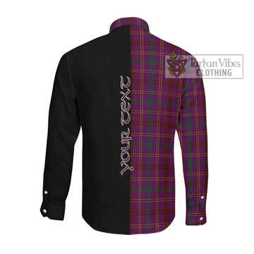 McCall (Caithness) Tartan Long Sleeve Button Shirt with Family Crest and Half Of Me Style Men's Shirt - Tartan Vibes Clothing