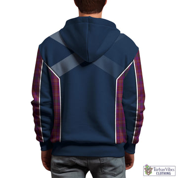 McCall (Caithness) Tartan Hoodie with Family Crest and Scottish Thistle Vibes Sport Style