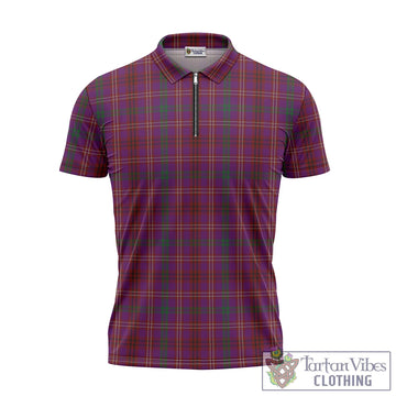 McCall (Caithness) Tartan Zipper Polo Shirt - Tartan Vibes Clothing