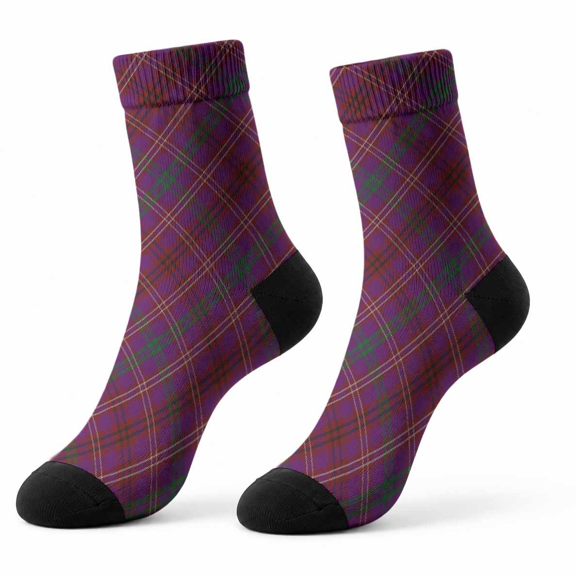 McCall (Caithness) Tartan Crew Socks Cross Style - Tartan Vibes Clothing