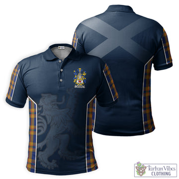 McCann Tartan Men's Polo Shirt with Family Crest and Lion Rampant Vibes Sport Style Kid - Tartan Vibes Clothing