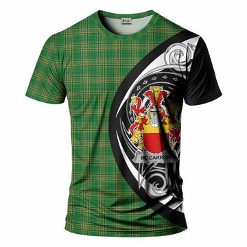 McCarron Irish Clan T-Shirt Celtic Circle Style Kid's Shirt - Tartan Vibes Clothing
