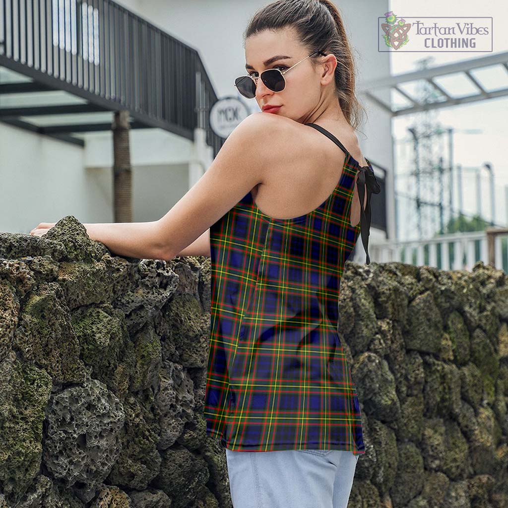 Tartan Vibes Clothing McClelland Modern Tartan Loose Halter Neck Camisole