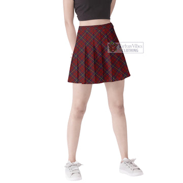 McClure Tartan Women's Plated Mini Skirt