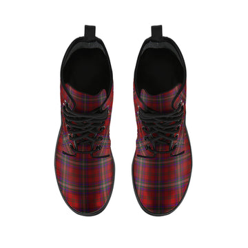 McClure Tartan Leather Boots