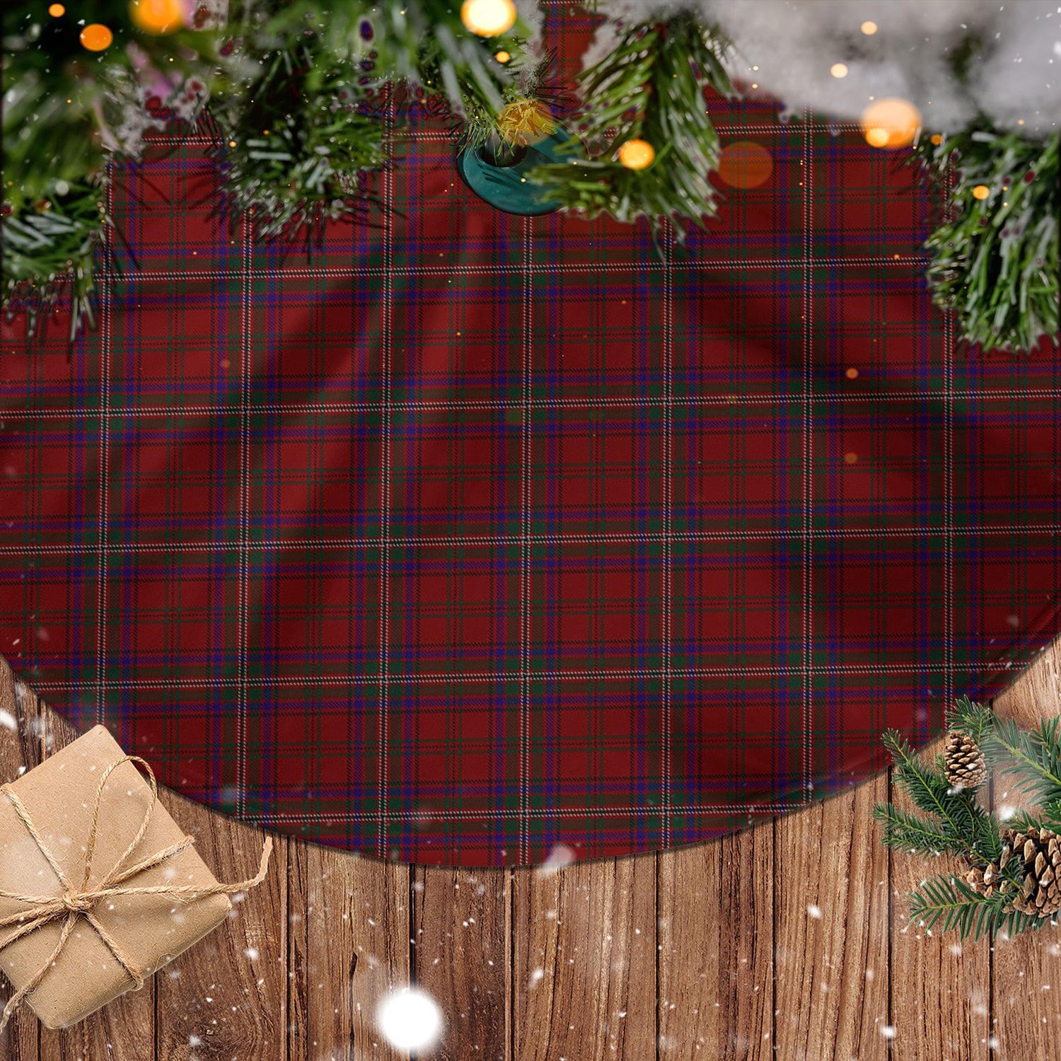 McClure Tartan Christmas Tree Skirt - Tartanvibesclothing