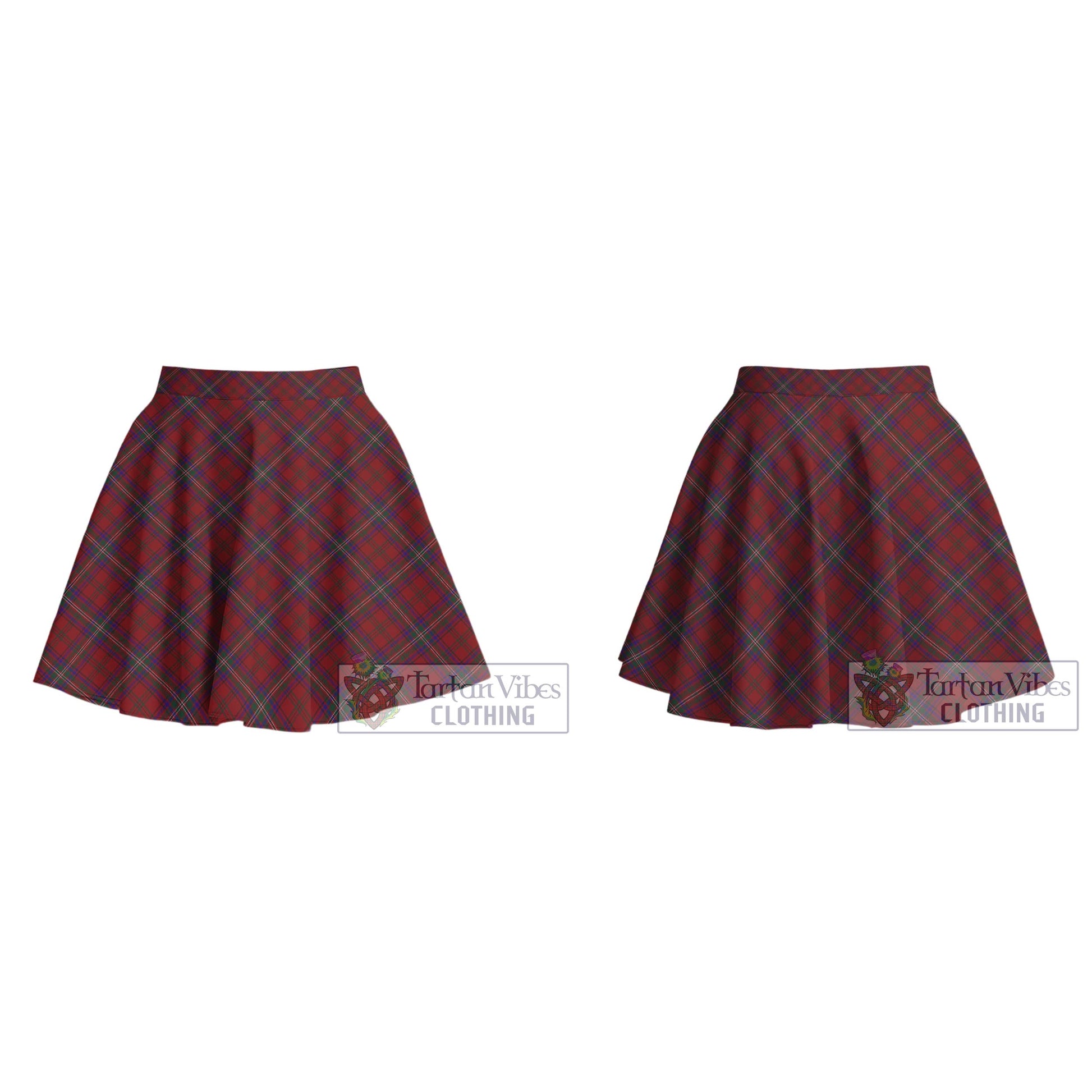 Tartan Vibes Clothing McClure Tartan Women's Plated Mini Skirt